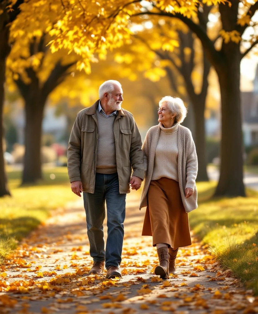 Senior couple discussing HECM counseling outcomes
