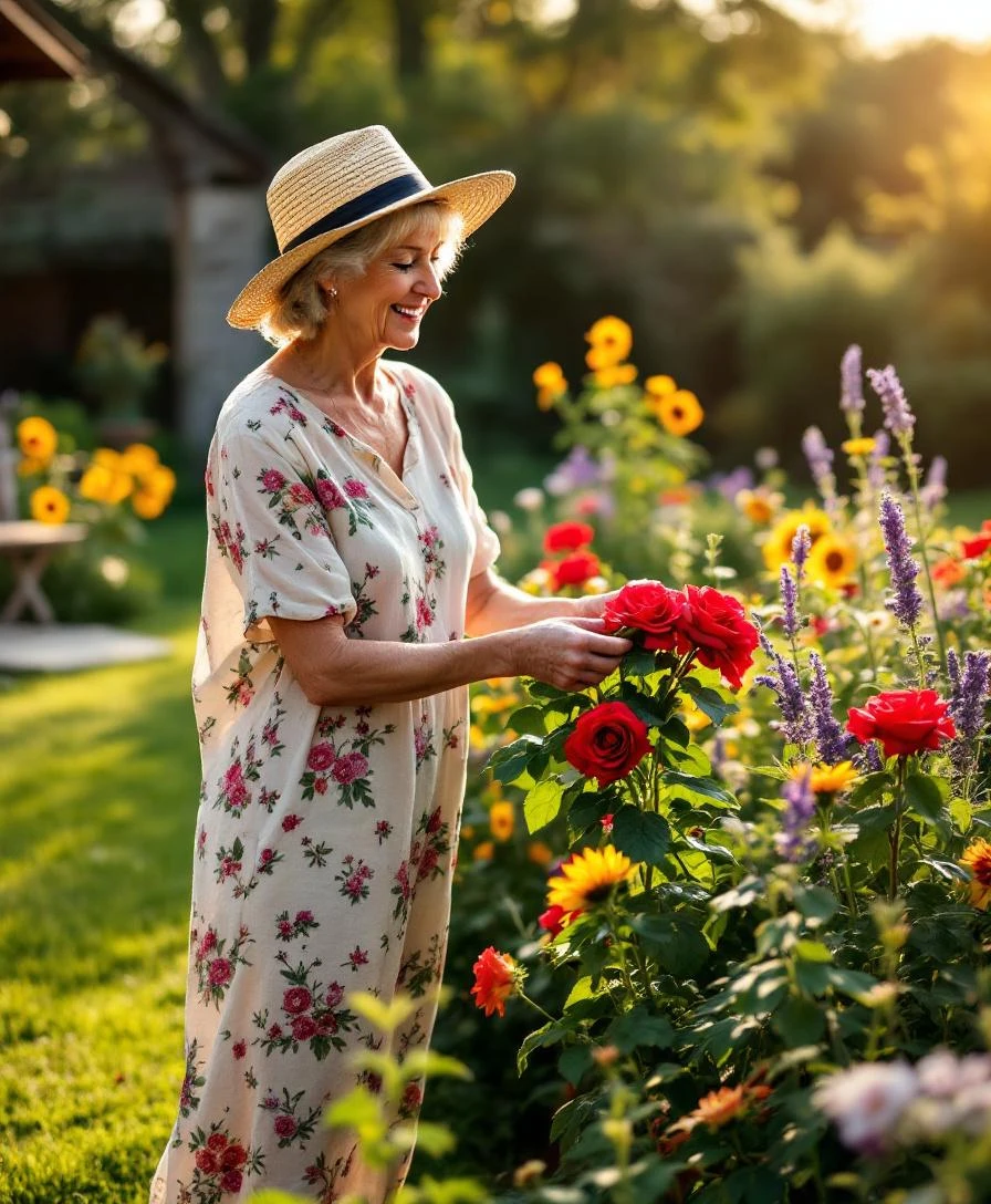 Colorado retirement home with mature landscaping